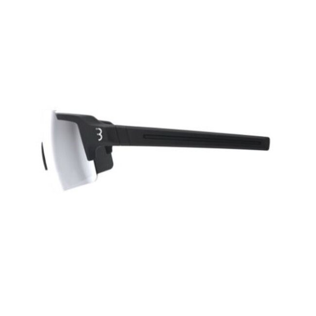 BBB FULLVIEW SUNGLASSES MATT BLACK - SMOKE SILVER