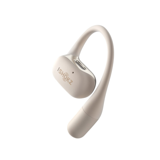 SHOKZ OPEN FIT TRUE WIRELESS EARBUDS BEIGE