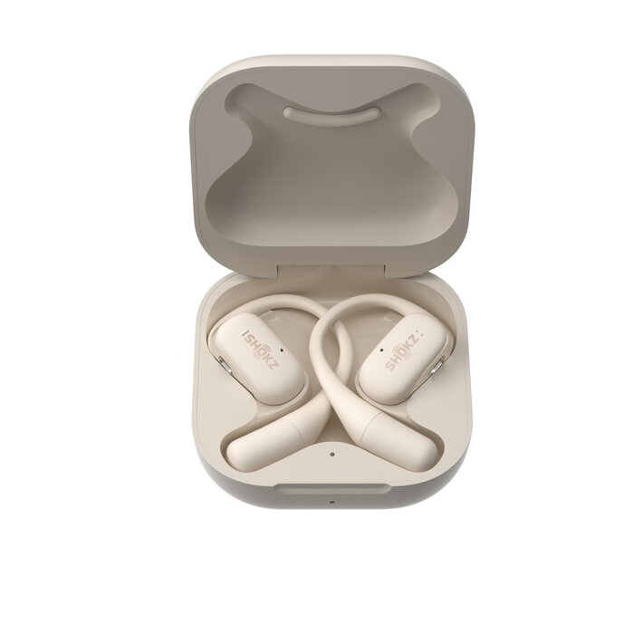 SHOKZ SHOKZ OPEN FIT TRUE WIRELESS EARBUDS BEIGE