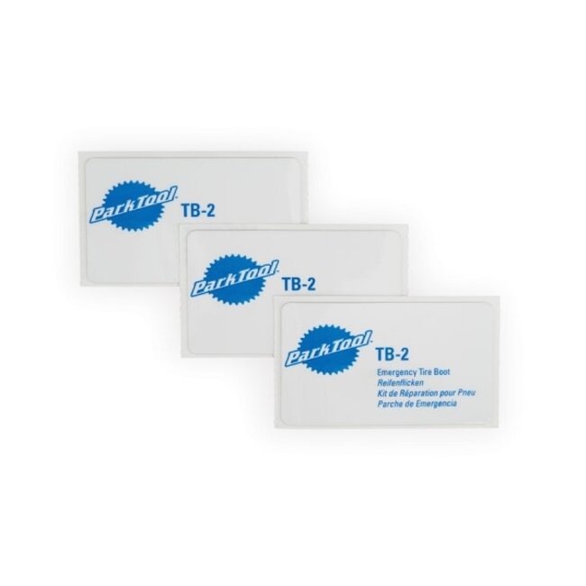 PARKTOOL TYRE BOOT 3 PIECE TB-2