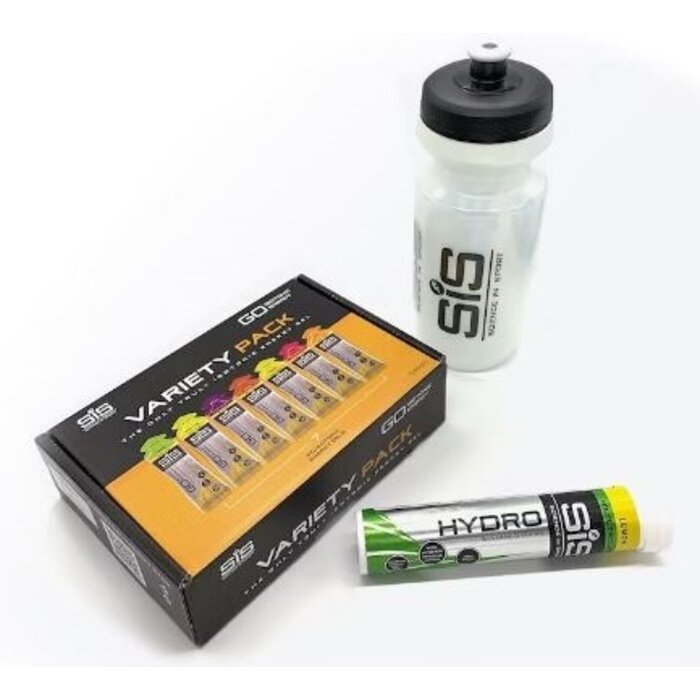 SCIENCE IN SPORT SIS BUNDLE – HYDRO PLUS VARIETY GELS & BOTTLE