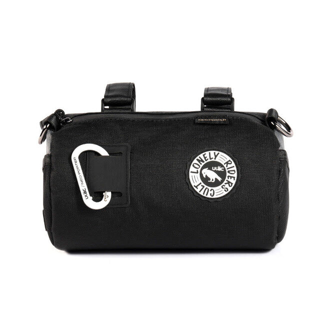ULAC PORTER HANDLEBAR BAG BLACK / GREY 2.8L