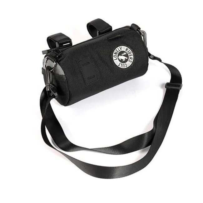 ULAC PORTER HANDLEBAR BAG BLACK / GREY 2.8L