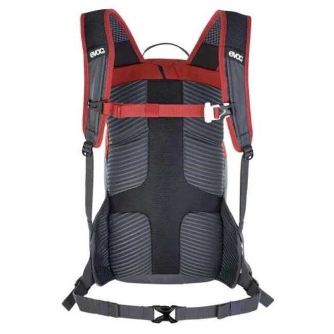 EVOC RIDE 12 BACKPACK W/ 2L BLADER  CHILI RED / CARBON GREY