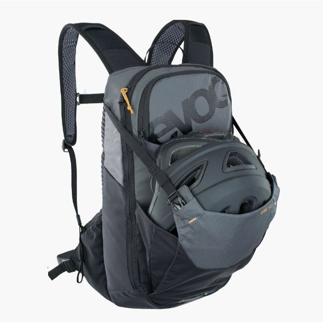 EVOC RIDE 12 BACKPACK W/2L BLADER CARBON GREY / BLACK