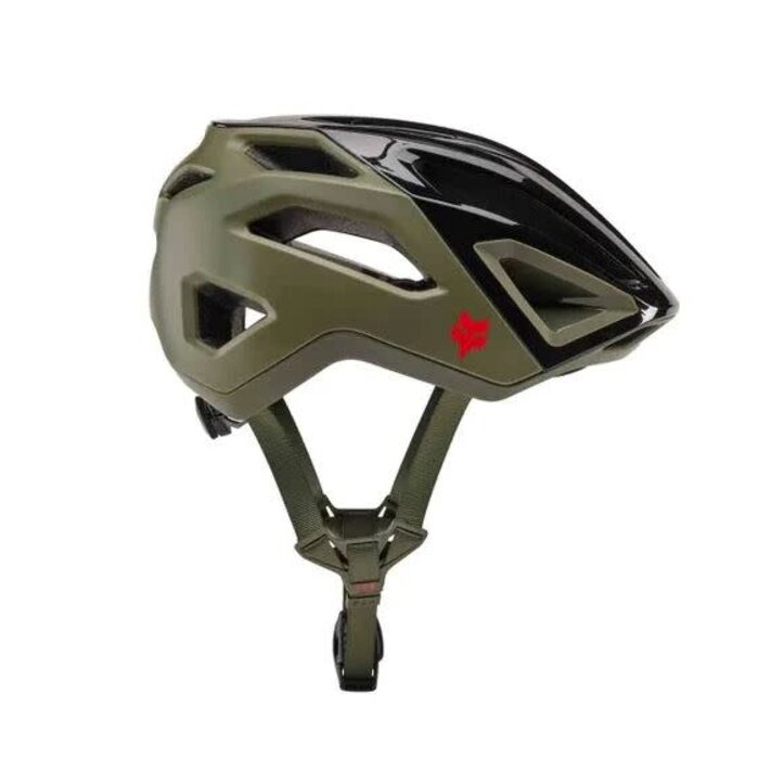 FOX RACING FOX CROSSFRAME PRO MIPS HELMET OLIVE GREEN