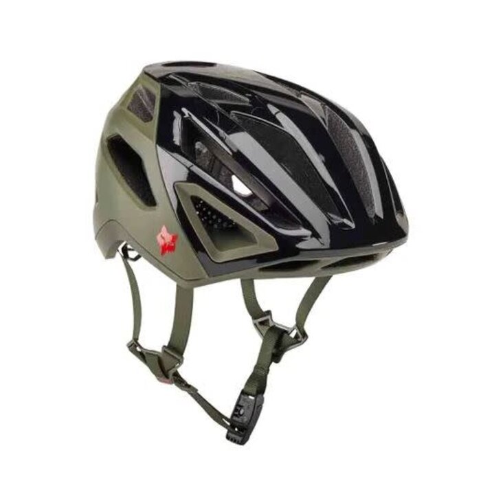 FOX RACING FOX CROSSFRAME PRO MIPS HELMET OLIVE GREEN
