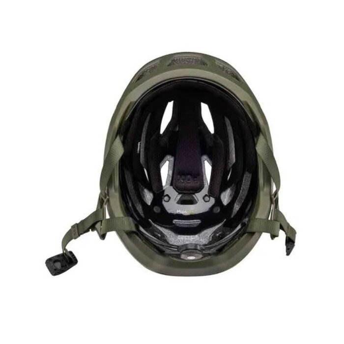 FOX RACING FOX CROSSFRAME PRO MIPS HELMET OLIVE GREEN