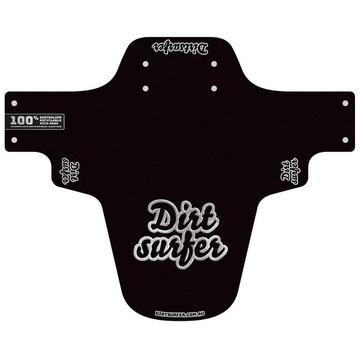 DIRTSURFER DIRTSURFER CHROME LOGO FRONT MUDGUARD