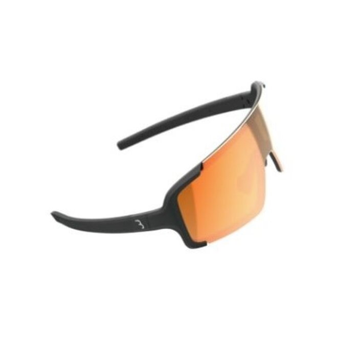 BBB BBB CHESTER SUNGLASSES MATT BLACK / ORANGE LENSE