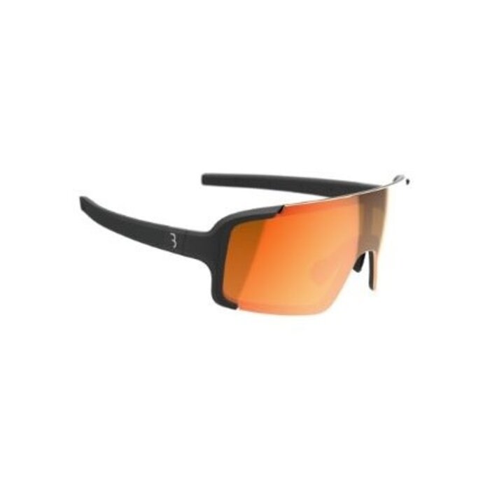 BBB BBB CHESTER SUNGLASSES MATT BLACK / ORANGE LENSE