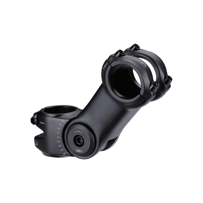BBB HIGHSIX ADJUSTABLE STEM 31.8MM BLACK