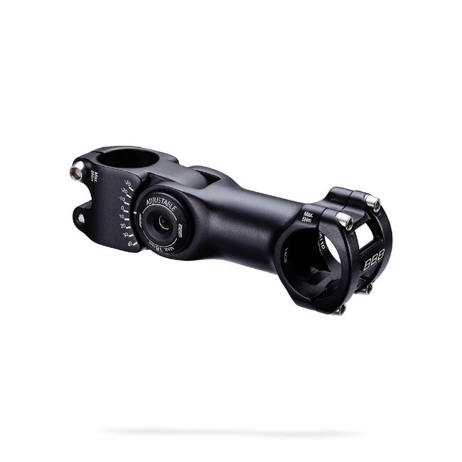 BBB HIGHSIX ADJUSTABLE STEM 31.8MM BLACK