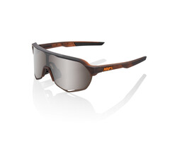 100% 100% S2 MATT TRANS BROWN FADE - HIPER SILVER