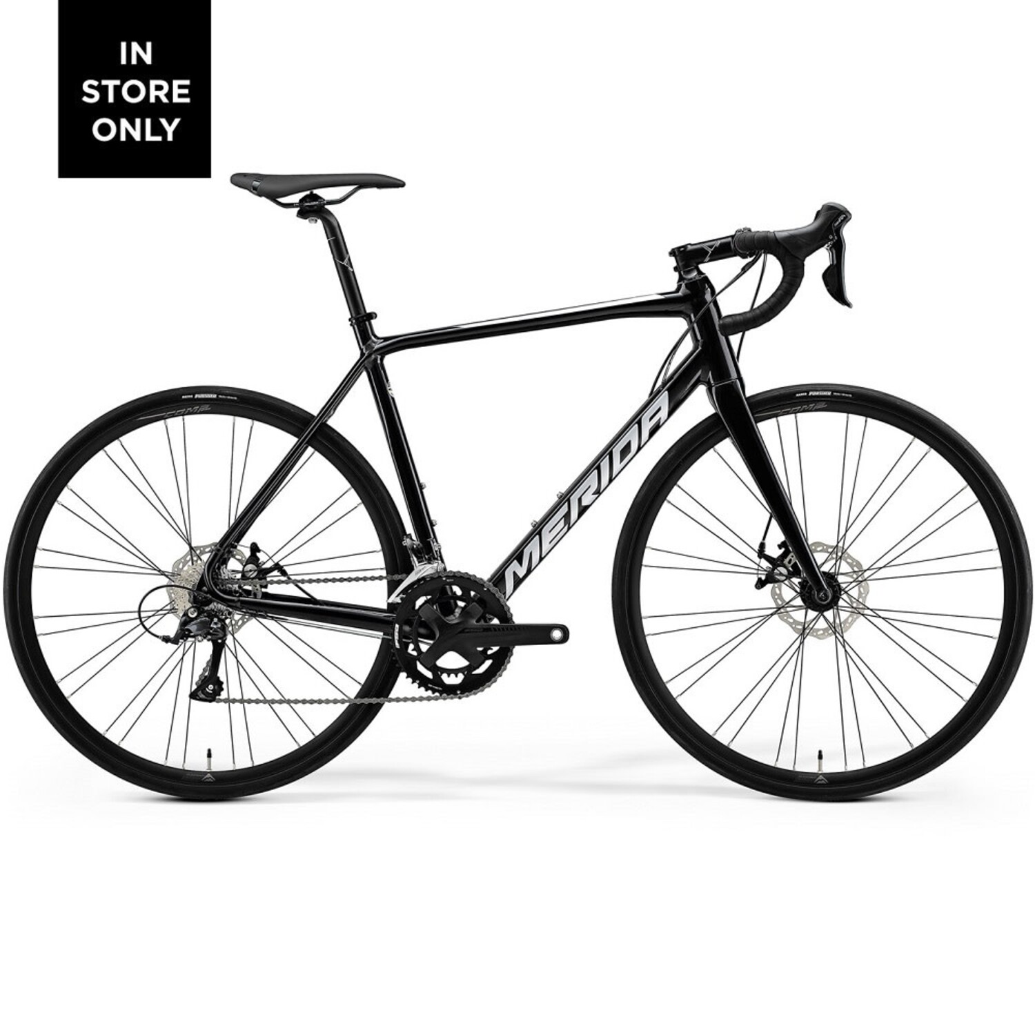 MERIDA SCULTURA 2OO BLACK SILVER 2024 Bike Force Clarkson