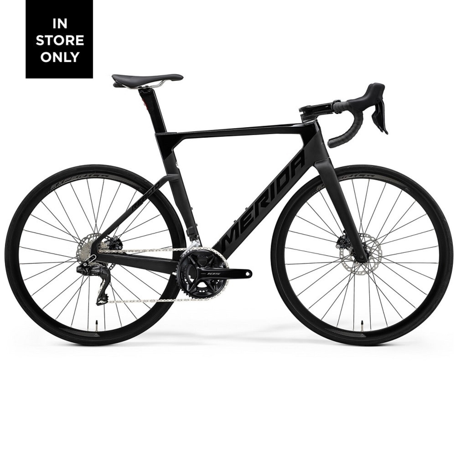 MERIDA REACTO 6000 GLOSS MATT BLACK 2023 LARGE 56CM Bike Force