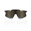 100% HYPERCRAFT SUNGLASSES MATT BLACK - SOFT GOLD MIRROR