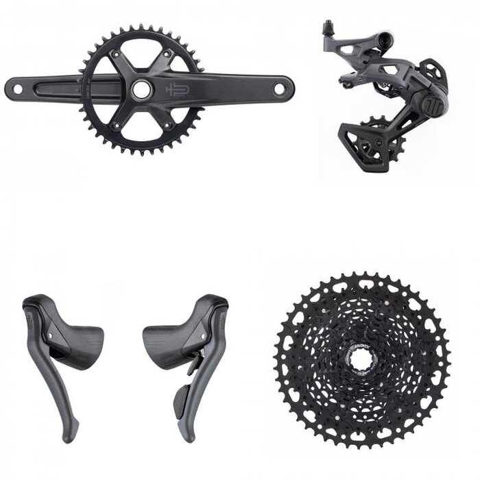 MICROSHIFT MICROSHIFT SWORD MINI GROUPSET 1X - 11-38 - 172.5MM 42T