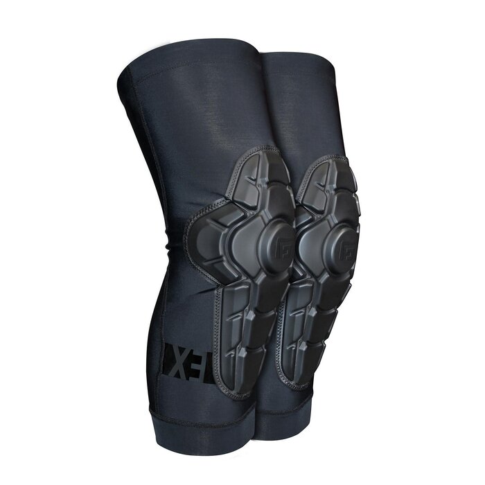 G-FORM G-FORM YOUTH PRO X3 KNEE GUARDS TRIPLE MATT BLACK
