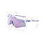 100% SPEEDCRAFT XS SUNGLASSES POLISHED TRANSLUCENT LAVENDER - HIPER LAVENDER