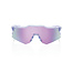 100% SPEEDCRAFT XS SUNGLASSES POLISHED TRANSLUCENT LAVENDER - HIPER LAVENDER