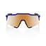 100% SPEEDCRAFT SUNGLASSES GLOSS COBLAT BLUE - HIPER COPPER MIRROR