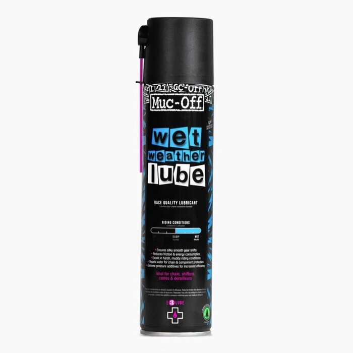 MUC-OFF MUC OFF AEROSOL WET LUBE 400ML