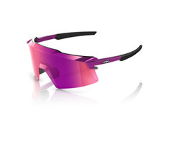 100% 100% AEROCRAFT SUNGLASSES GLOSS PURPLE CHROME - PURPLE MIRROR