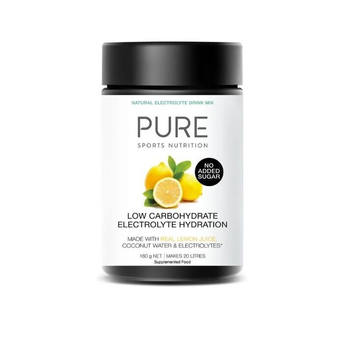 PURE PURE ELECTOLYTE HYDRATION LOW CARB 160G TUB