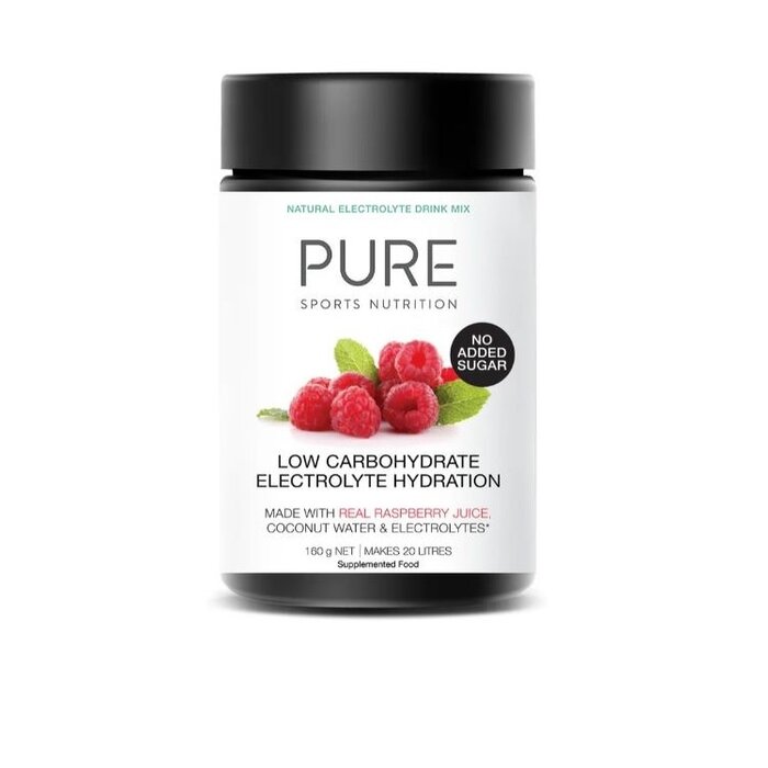 PURE PURE ELECTOLYTE HYDRATION LOW CARB 160G TUB