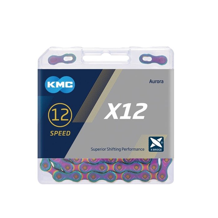 KMC KMC X11 12 SPEED CHAIN AURORA 126L
