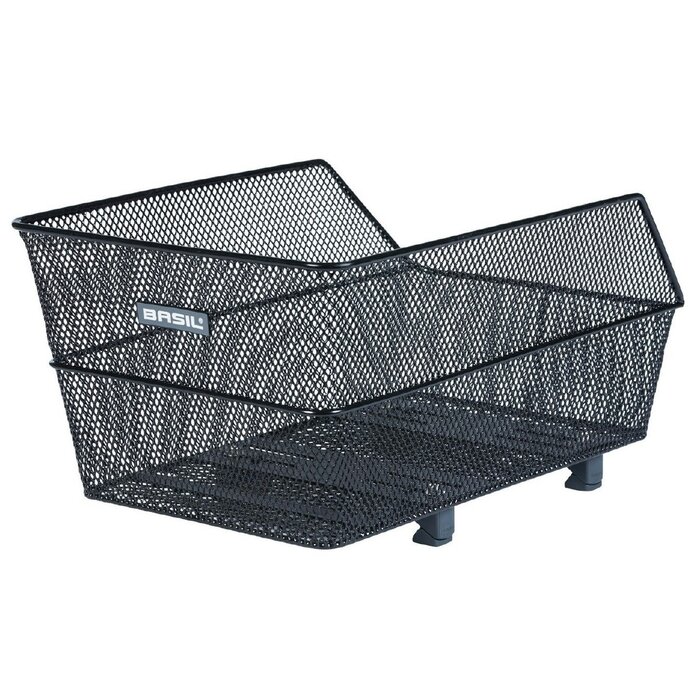 BASIL BASIL CENTRO REAR BASKET BLACK