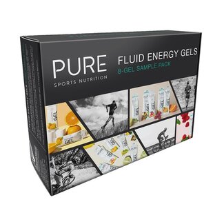 PURE PURE FLUID ENERGY GEL 8 PACK