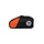 ULAC NOMADPAD TRECKING TOP TUBE BAG 0.9L BLACK / ORANGE