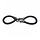 ABUS INFINITY LOOP LOCK BLACK 1010CM
