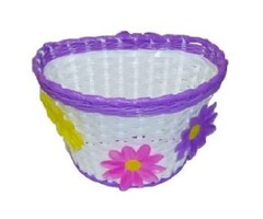 MISC KIDS FRONT BASKET WHITE / PURPLE