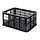 BASIL BICYCLE CRATE SMALL 17.5 L RECYCLED BLACK