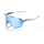 100% S2 SUNGLASSES POLISHED TRANSLUCENT - HIPER BLUE