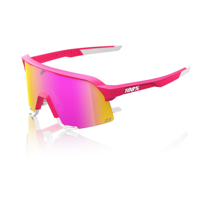 100% 100% S3 SUNGLASSES TATIS 2024 LE - HIPER VITAL PINK MIRROR