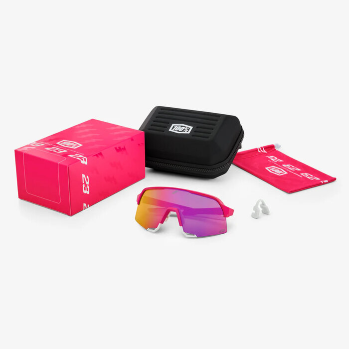 100% 100% S3 SUNGLASSES TATIS 2024 LE - HIPER VITAL PINK MIRROR