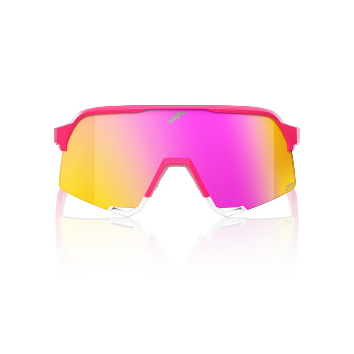 100% 100% S3 SUNGLASSES TATIS 2024 LE - HIPER VITAL PINK MIRROR