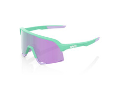 100% 100% S3 SUNGLASSES SOFT TACT MINT - HIPER LAVENDER