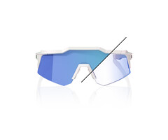 100% 100% SPEEDCFAFT XS SUNGLASSES BASTILLE LE BLUE MIRROR PHOTOCHROMIC