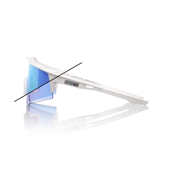 100% 100% SPEEDCFAFT SL SUNGLASSES BASTILLE LE BLUE MIRROR PHOTOCHROMIC