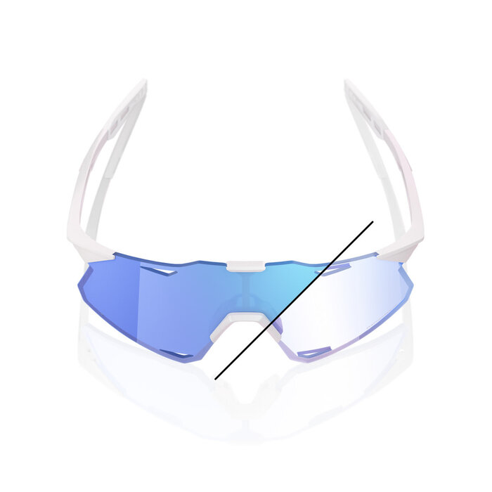 100% 100% HYPERCRAFT BASTILLE LE SUNGLASSES BLUE MIRROR PHOTOCHROMIC