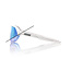 100% 100% S2 BASTILLE LE SUNGLASSES BLUE MIRROR PHOTOCHROMIC