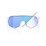 100% 100% S2 BASTILLE LE SUNGLASSES BLUE MIRROR PHOTOCHROMIC