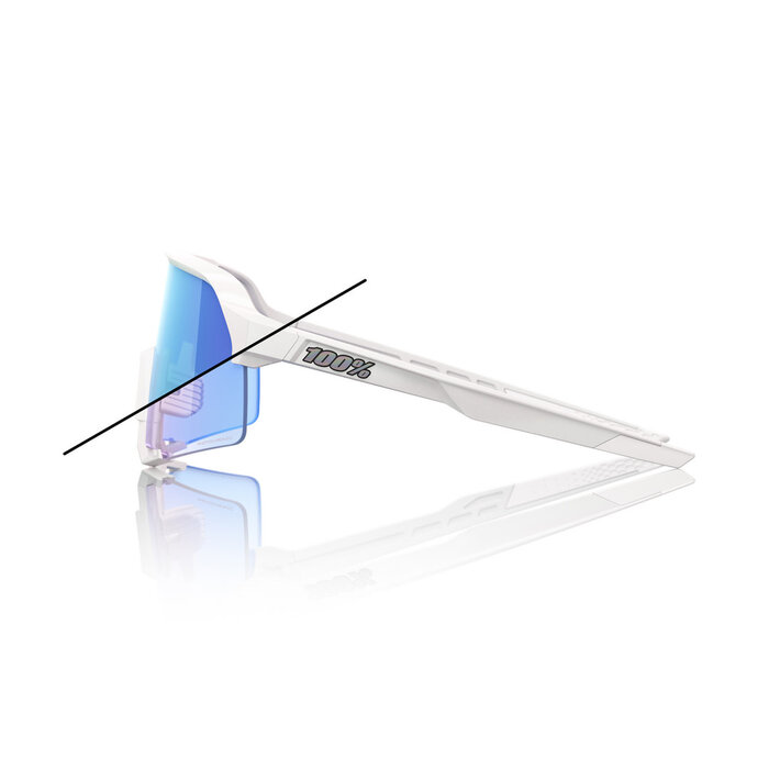 100% 100% S3 BASTILLE LE SUNGLASSES BLUE MIRROR PHOTOCHROMIC