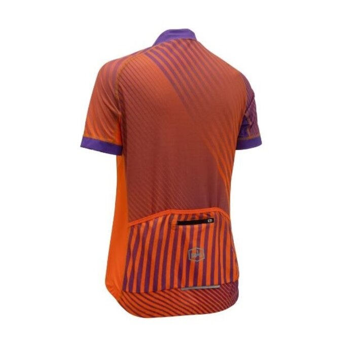 SOLO SOLO LADIES CADENCE JERSEY PURPLE / ORANGE