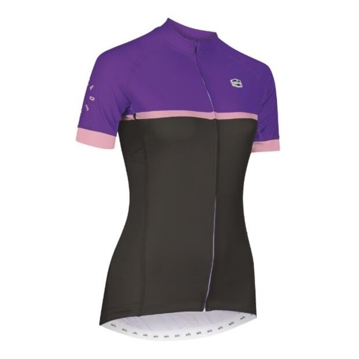 SOLO SOLO LADIES CADENCE JERSEY PURPLE / CHARCOAL BLACK